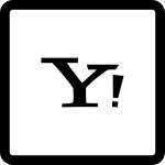 Yahoo Rounded Border SVG Icon